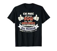 Idée Départ Collègue a signé Blague Humour Drôle pour Homme T-Shirt