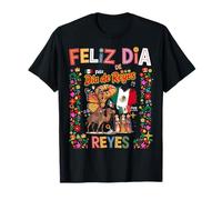 Idée des Trois Rois du Mexique pour Enfants Rosca De Reyes Mexicain T-Shirt
