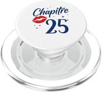Idée Drole Humour chapitre 25 Ans Joyeux Anniversaire 25 Ans PopSockets PopGrip pour MagSafe