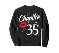Idée Drole Humour chapitre 35 Ans Joyeux Anniversaire 35 Ans Sweatshirt