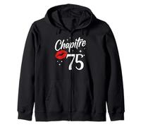 Idée Drole Humour chapitre 75 Ans Joyeux Anniversaire 75 Ans Sweat à Capuche