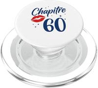 Idée Drole Humour Joyeux Anniversaire 60 Ans chapitre 60 Ans PopSockets PopGrip pour MagSafe