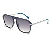 IDEE Ids2821C3Sg Lunettes de soleil noires 100 % protégées contre les UV pour homme Taille L Forme carrée