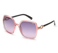 IDEE Lunettes de soleil 100 % protégées contre les UV pour femme | Taille L | Forme : hexagonale | Modèle - IDS2941C4SG