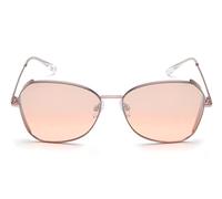 IDEE Lunettes de soleil de grande taille pour femme 100 % protégées contre les rayons, Rose brillant, Free Size