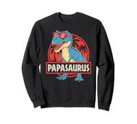 Idée PapaSaurus Homme Humour Dinosaure T-Rex Fete de Papa Sweatshirt