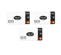 Idée pro mobilité® - Lot de 3 Étuis Carte Bancaire Anti-RFID/NFC - Format CB Standard - Ultra Fins & Légers - Bloque sans Contact & Piratage - Fabriqués en France