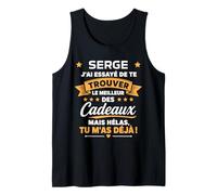 Idée Trouver Serge Humour Prénom personnalisé Serge Débardeur
