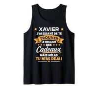 Idée Trouver Xavier Humour Prénom personnalisé Xavier Débardeur