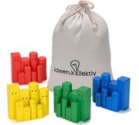 ideen.kollektiv - Bunte Pro Systembrett, Familienbrett Figuren - Figuren Premium pour les constellations systémiques, le coaching, la thérapie et le conseil