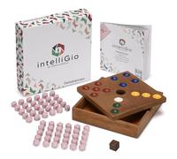 ideen.kollektiv Course De Porcelets - Jeu De Société Jeu De Dés Wutz Jeu De Coopération En Bois Jeu Familial Jeu D'équipe Jeu De Chauffage Jeu De Bétail Avec Brosses