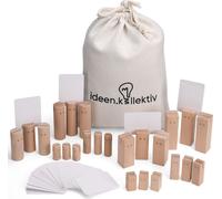 ideen.kollektiv Planche système Pro Figures avec porte-cartes pour cartes de coaching figures systémiques pour le coaching et les constellations familiales