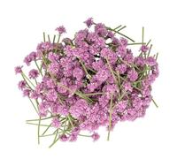 Ideen mit Herz Branches de fleurs décoratives | Gypsophile | Fleurs artificielles | Décoration | 40 g | 5 cm de long | Diamètre 1,3 cm (violet)