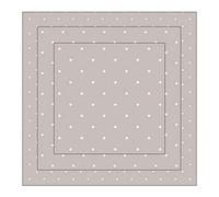 Ideen mit Herz Duo-Design Lot de 150 feuilles de papier pliable carré 3 tailles (10 cm, 7 cm, 5 cm) Impression recto-verso : motif/couleur unie | Papier de bricolage | Papier origami (points | gris)