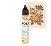 Ideen mit Herz | Gel de combustion pour bois | Pâte de combustion pour bois | pour un effet de feu de bois réaliste | Pyrogravure | avec pointe de dosage fine | Flacon de 25 ml