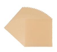 Ideen mit Herz Lot de 20 feuilles de papier transparent - Avec bord vergé - 14 cm x 14 cm - 100 g/m² - Doré