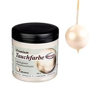 Ideen mit Herz Peinture de plongée métallisée de qualité supérieure avec effet métallique brillant | 250 ml (ivoire)