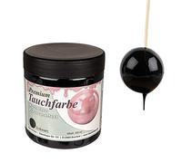 Ideen mit Herz Peinture submersible de qualité supérieure avec effet porcelaine brillant | 250 ml (noir)