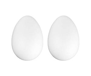 Ideen mit Herz Œuf en polystyrène | 2 pièces | Grand & divisible