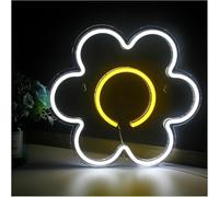 Idées cadeaux créatives pour enseignes lumineuses Pour lampe néon emprunt mot Fleur LED pour enseigne
