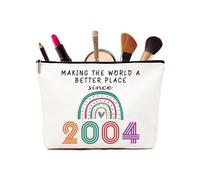 Idées cadeaux de 21e anniversaire pour elle - Idées cadeaux d'anniversaire pour 21e anniversaire, sacs à cosmétiques arc-en-ciel, cadeau souvenir pour meilleure amie, sœur, fille, idée cadeau