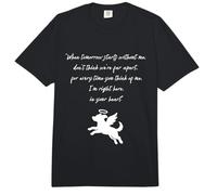 Idées commémoratives pour deuil de Chien Perte de tristesse du Chien Comfort Colors Adult Heavyweight T-Shirt