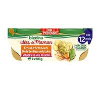 bledina - les idées de maman pdt artichauts et dinde 2 x 200g