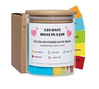Idées de rendez-vous pour les couples, Idées de date dans une bouteille, Créations Date Jar, Idées de date à code couleur dans une bouteille pour petit ami, petite amie, épouse, mari