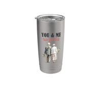 Idées de Saint-Valentin pour mari de la femme Gobelet isotherme en acier inoxydable double paroi