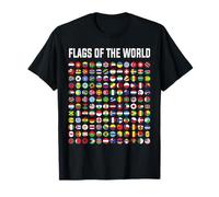 Idées de tenue de drapeau du monde pour les enfants et les drapeaux du monde international T-Shirt
