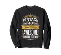 Idées de Tenues Vintage pour 48 Ans d'existence géniales pour Le 48e Anniversaire Sweatshirt
