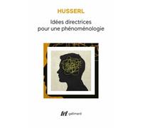 Idées Directrices Pour Une Phénoménologie