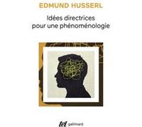 Idées directrices pour une phénoménologie Edmund Husserl (Auteur), Paul Ricoeur (Traduction)