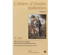 Idées et formes du tragique dans la société et la culture italiennes De l'Humanisme à la fin de l'époque moderne - Patrizia De Capitani - Uga - broché - Revue