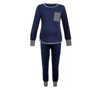 Idées Grossesse Annonce Ensemble Pyjama d'Allaitement de Maternité Haut à Manches Longues Col Rond et Pantalon Rayé Ensemble de Vêtements de Nuit d'allaitement Blouses Noires Femmes Manches Courtes,