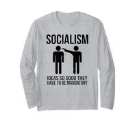 Idées socialistes si Bonnes qu'elles doivent être obligatoires (Graphique) Manche Longue