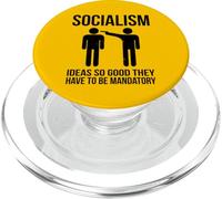 Idées socialistes si Bonnes qu'elles doivent être obligatoires (Graphique) PopSockets PopGrip pour MagSafe