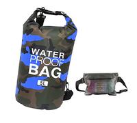 Idefair Sac étanche étanche, Sac de Plage Flottant pour Sac à Dos, Sac Sec léger pour la Plage, la Navigation de Plaisance, pêche, Kayak, Natation, Rafting, Camping 5L 10L 15L 20L 30L