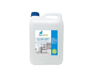 IDEGREEN - Clean Soft Désinfectant Multi Surfaces & Usages - Sans Rinçage - Bidon 5L - Nettoyant pH Neutre - Produit d’Entretien Surface - Maisons, Collectivités, Écoles, Crèches - Fabriqué en France