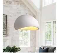iDEGU Lampe Suspension Industriel 60cm Modern Lustre Ciment Vintage E27 Luminaire Plafonnier Réglable pour Salon Chambre