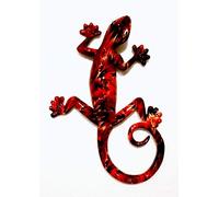 IDELLIA Salamandre DÉCORATION en RÉSINE À ACCROCHER