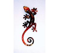 Idellia Salamandre Murale OU A Poser Rouge ET Noire en RESINE