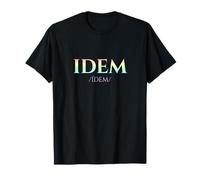 IDEM Arc-en-ciel pastel latin unique T-Shirt