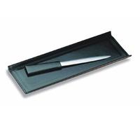 Iden Scala Porte-crayons en cuir Noir 22 x 11 cm