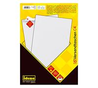 Idena 1.0233 Enveloppes taille C4, 90 g/m² Patte autocollante, Lot de 10, FSC 10 pièces, sans fenêtre, blanc 10 Stück, 100g/m² weiß