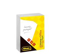 Idena 10547 - Papier photocopie DIN A5, 500 feuilles, blanc, qualité papier 80 g/m², idéal pour un usage quotidien, pour l'impression, la copie et la télécopie, adapté pour laser et jet d'encre