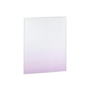 Idena 12117 - Porte-vues A4 avec 20 pochettes transparentes, porte-documents en plastique blanc et violet, porte-documents, etc.