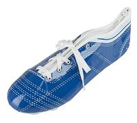 Idena 20083 Trousse d'écolier en Forme de Chaussure avec Lacets Idéal pour l'école, Le Uni et Le Bureau, env. 23 x 7,5 x 8 cm, Bleu/Blanc, Multicolore