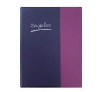 Idena 20104 - Certificate Folder Ring Binder, DIN A4, 10 Pockets, Transparent, P