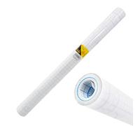 Idena 20168 - Film pour livre autocollant transparent, 1 rouleau 5 m x 45 cm, couverture de livre en matériau recyclé